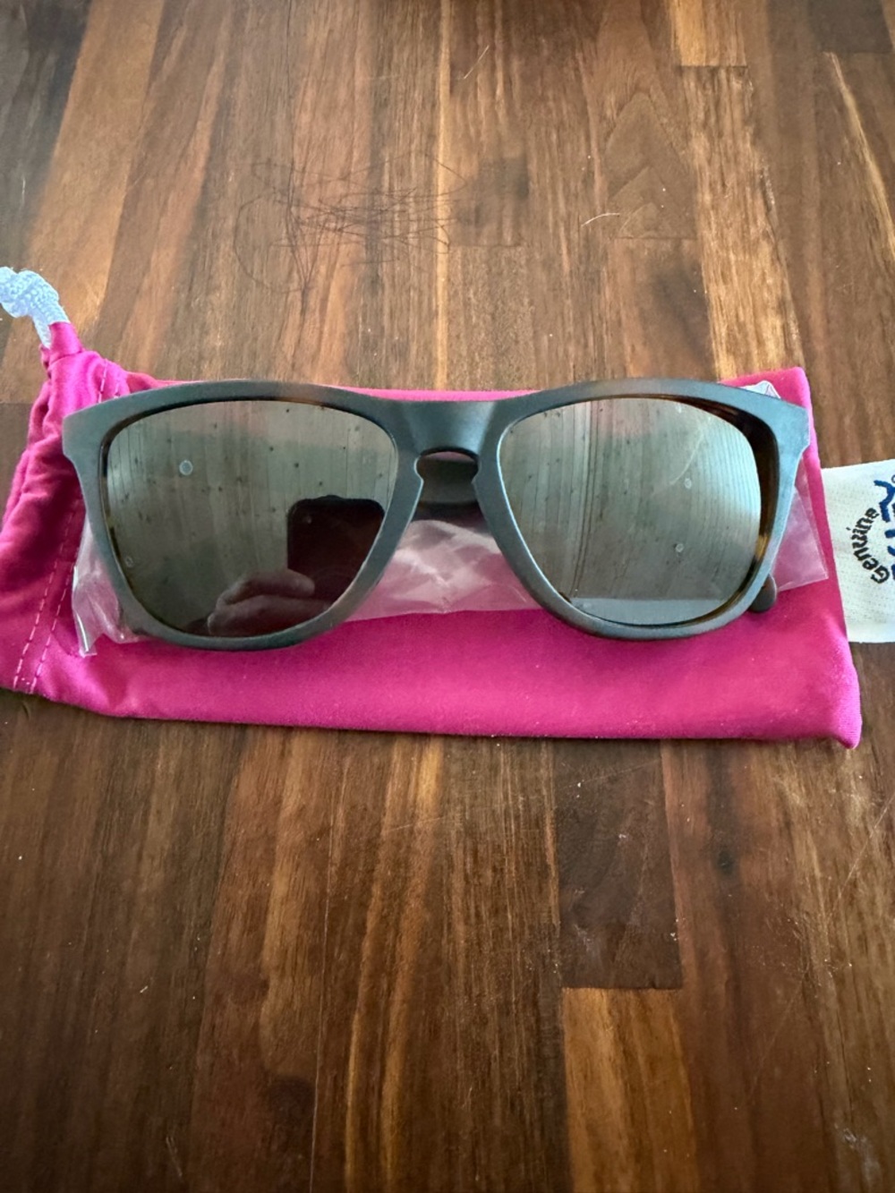 Oakley Frogskins Matte Brown Tortoise with Prizm Tungsten Lenses